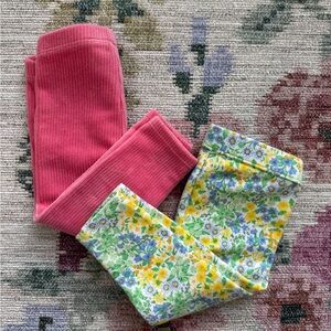 Janie and Jack 6-12 Month Baby Girl Leggings